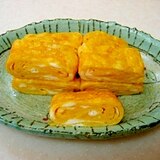 ＊みりんと塩だけのシンプルな玉子焼き＊